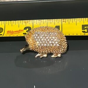 Hedgehog brooch